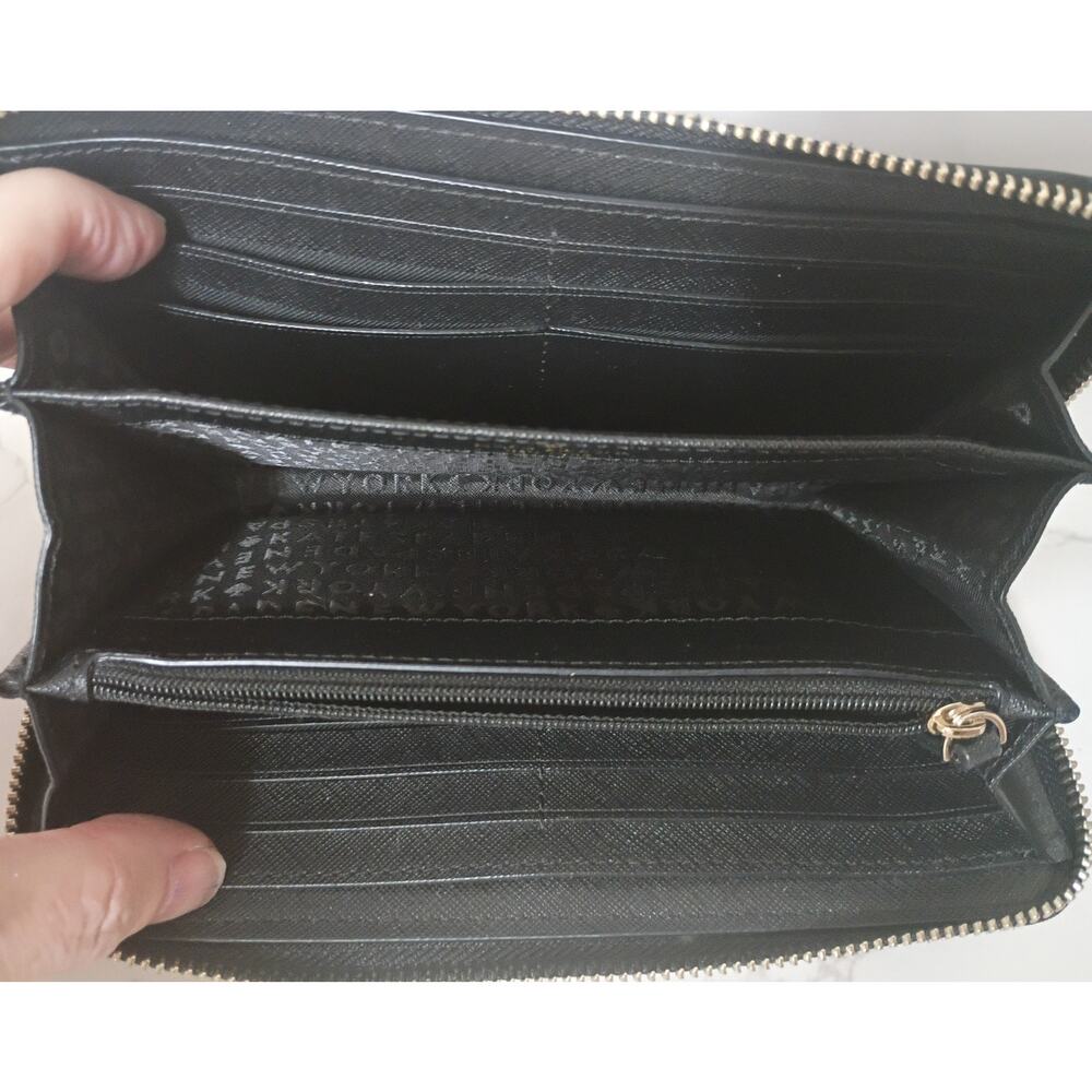 KATE SPADE Laurel Way Neda Hazy Rose Zip-Around Wallet - NWOT - Picture 7 of 8